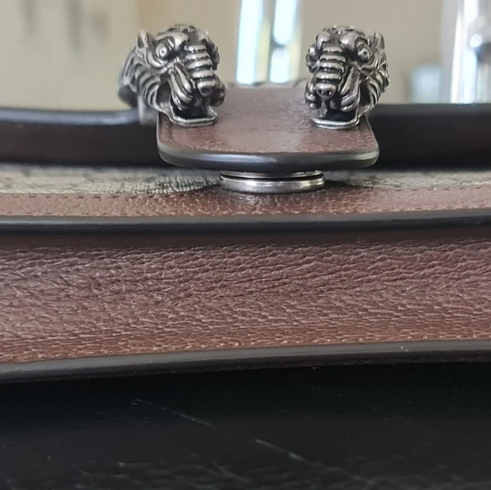 Gucci GG Supreme Dionysus Clutch, Brown Monogram - As New Condition RRP $1899 - Picture 5 of 12